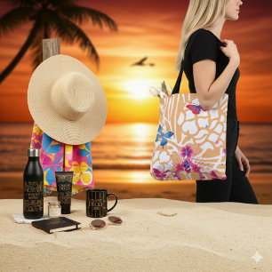 Bolsa Tote Caleidoscópio Gentil Grace Cores Pastel Suaves Tod