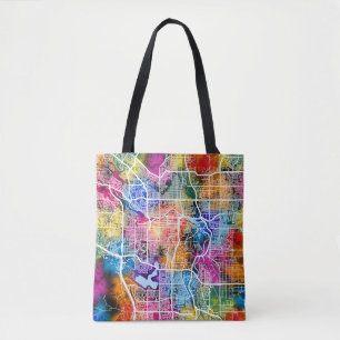 Bolsa Tote Calgary Canada City Map