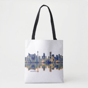 Bolsa Tote Calgary Skyline