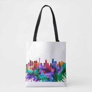Bolsa Tote Calgary Skyline