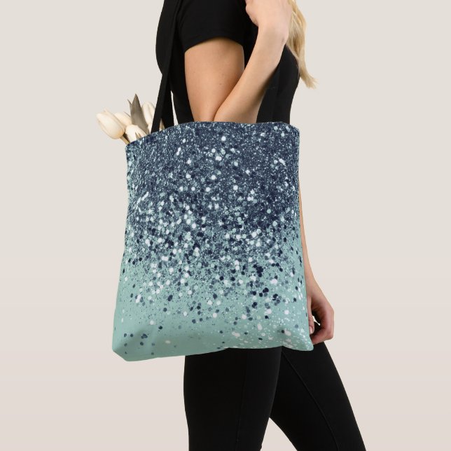 Bolsa Tote Cali Summer Vibes Lady Glitter #5 (Close Up)