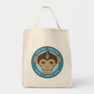 Bolsa Tote Cálice da mente do macaco