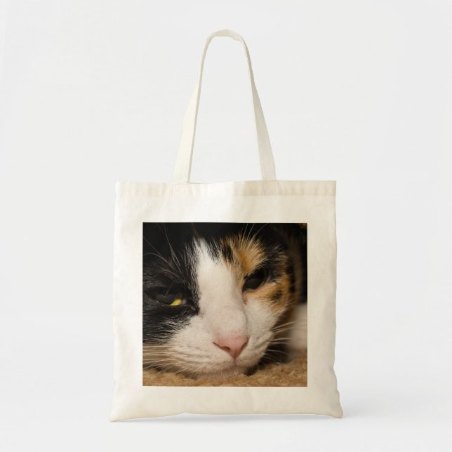 Bolsa Tote Calico Face (Frente)