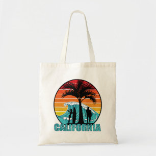 Bolsa Tote California Beach Surfers