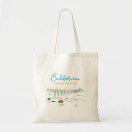 Bolsa Tote California Huntington Beach