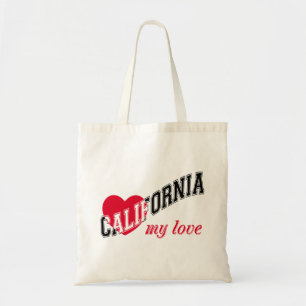 Bolsa Tote Califórnia meu amor