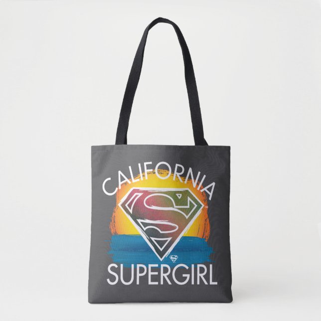 Bolsa Tote California Supergirl Sunset Graphic (Frente)