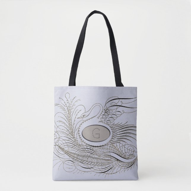 Bolsa Tote Caligrafia Flourish 2.0 (Frente)