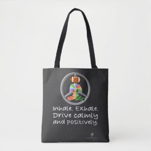 Bolsa Tote Calm Car Ride Home Futebol Tropical