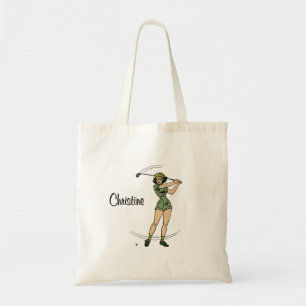 Bolsa Tote Calma, Lady Golfer Pessoal do Golfe
