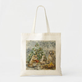 Bolsa Tote Calor Compartilhado Animais da Fazenda Caprichosos
