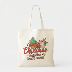 Bolsa Tote Calorias de Natal Não Contem