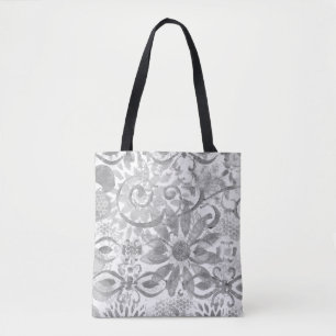 Bolsa Tote Camada em cima do abstrato da camada