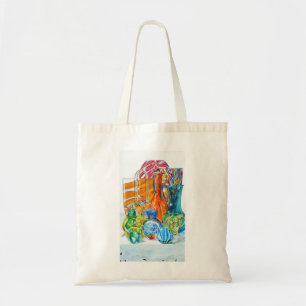 Bolsa Tote Camadas da sacola de vidro