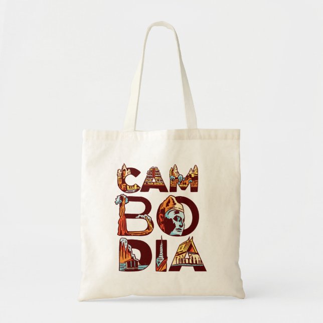 Bolsa Tote Camboja (Frente)