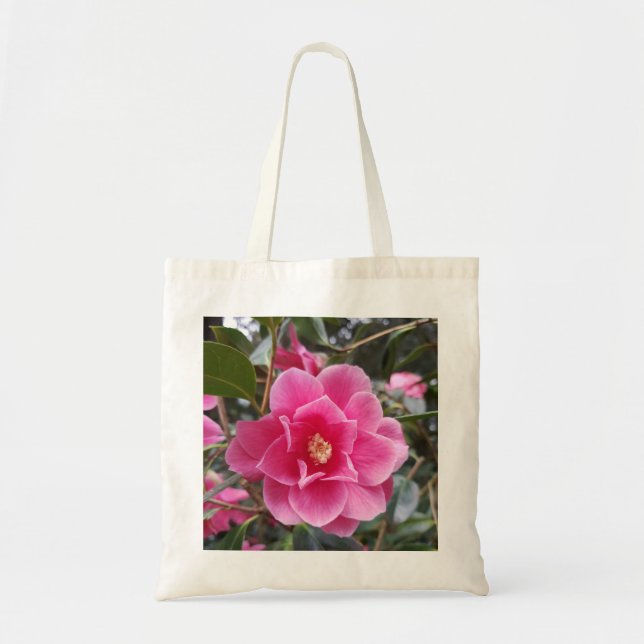Bolsa Tote Camellia no Parque (Frente)