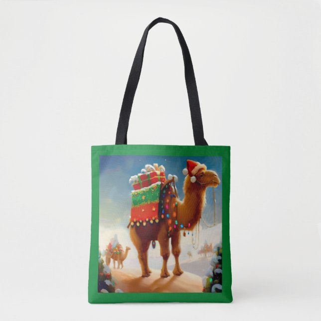 Bolsa Tote Camelo Natal 2 (Frente)