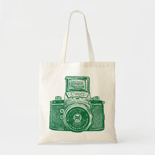 Bolsa Tote Câmera da Alemanha Oriental - Floresta Verde