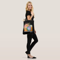 Câmera Laranja Boho e Buquê Floral Aquarela