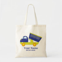 Camião basculante azul & verde personalizado da