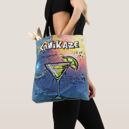 Bolsa Tote Camikaze Cocktail ( nº 3 de 12 conjuntos de receit