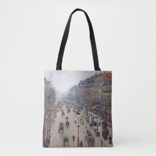 Bolsa Tote Camille Pissarro - Boulevard Montmartre, manhã
