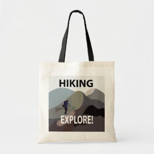 Bolsa Tote Caminhada Explorar Montanhas Caminhada
