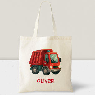 Bolsa Tote Caminhão Basculante Vermelho Fofo
