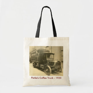Bolsa Tote Caminhão do café de Parke - 1920