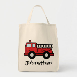 Bolsa Tote Caminhão do veículo da emergência do Firetruck 