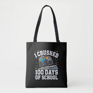 Bolsa Tote Caminhão Monstro dos 100 Dias de Escola 100º Dia d