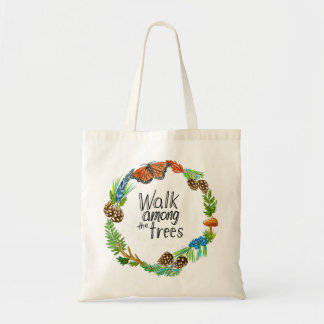 Bolsa Tote Caminhar entre as árvores