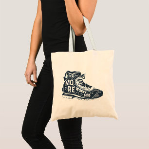 Bolsa Tote Caminhe Mais, Preocupe Menos