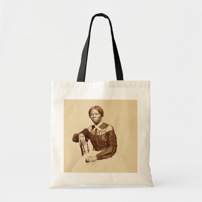 Bolsa Tote Caminho de Ferro Subterrâneo Harriet Tubman (Frente)