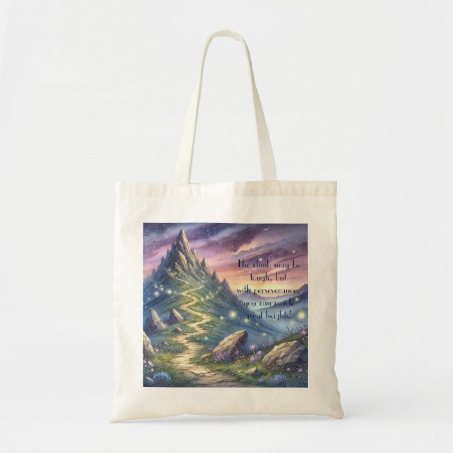 Bolsa Tote Caminho de Montanha e Cotação (Frente)