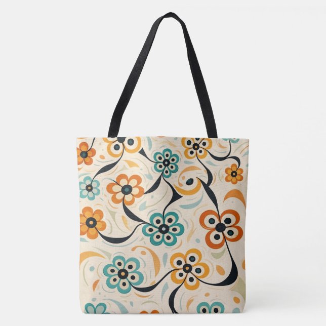 Bolsa Tote Caminho de Pétalas (Frente)