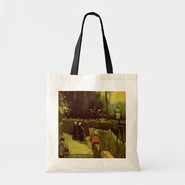 Bolsa Tote Caminho em Montmartre por Vincent van Gogh (Frente)