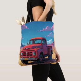 Bolsa Tote Caminhonete Americana Clássica