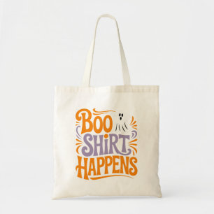Bolsa Tote Camisa Boo Acontece Funny Halloween
