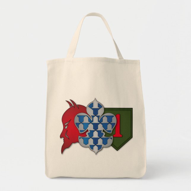 Bolsa Tote camisa da Brigada do Diabo (Frente)