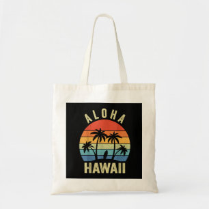 Bolsa Tote Camisa da Ilha Havaiana Aloha Havaí Praia de Surf