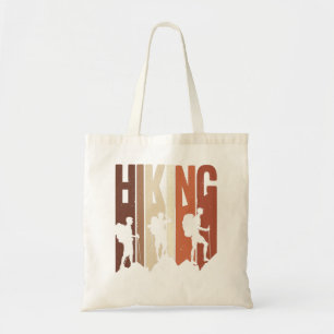 Bolsa Tote Camisa De Itinerância Da Vintage Que Caminhava Par
