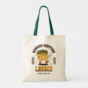 Bolsa Tote Camisa de lenda de Sukkah-Hopping para Sameach Suk