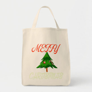 Bolsa Tote Camisa de Natal Feliz - Gráfico Festivo Feriado