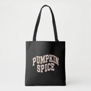 Bolsa Tote Camisa de Outono com Temática de Abóbora e Dia de 