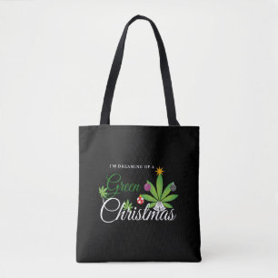Bolsa Tote Camisa de Semana Verde de Natal