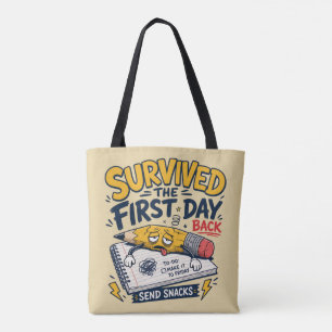 Bolsa Tote Camisa engraçada de professor para volta às aulas