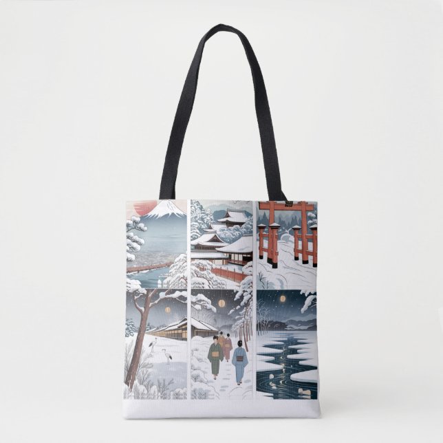 Bolsa Tote Camisa Inverno no Japão (Frente)