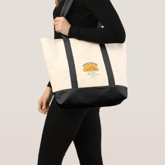 Bolsa Tote Camisa Montanha Pôr do Sol ao Ar Livre