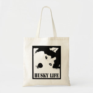 Bolsa Tote Camisa RONCA do rouco Siberian da sacola da VIDA